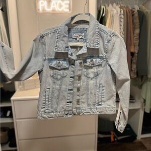 NWT Light blue denim jacket